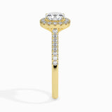 Cushion Halo Pavé