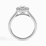 Oval Halo Pavé