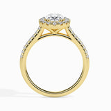 Oval Halo Pavé