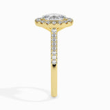 Oval Halo Pavé