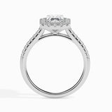 Emerald Halo Pavé