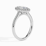 Marquise Halo Pavé