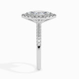 Marquise Halo Pavé