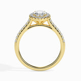 Marquise Halo Pavé