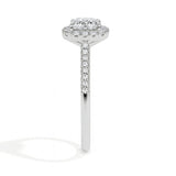 Cushion Halo Pavé