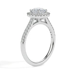 Cushion Halo Pavé